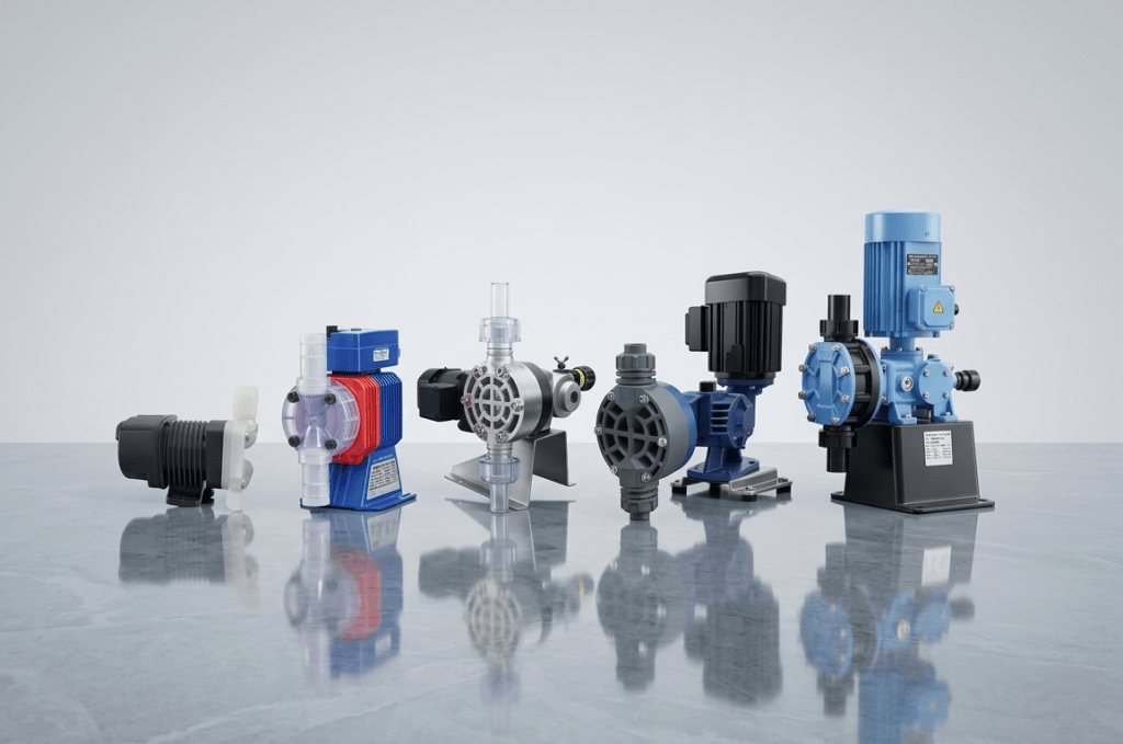 meter pump chemical transfer and wastewater treatment
